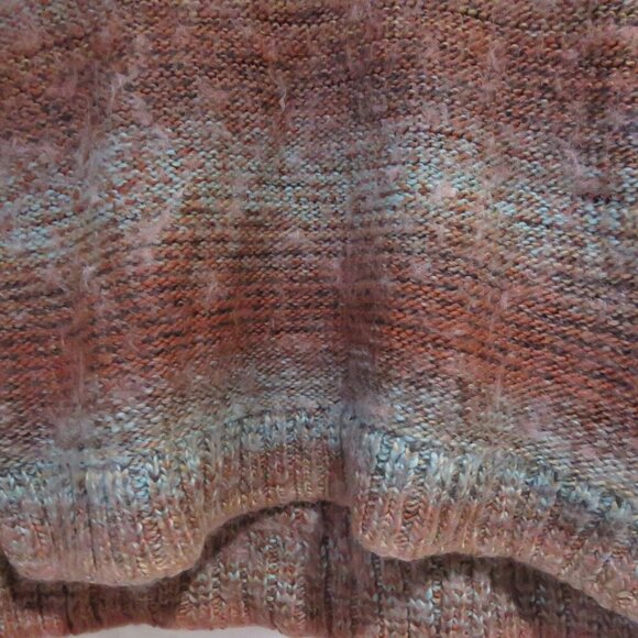 PRANA Clause Marled Knit V Neck Sweater in Sundried Terracotta - Size XS - Picture 9 of 15